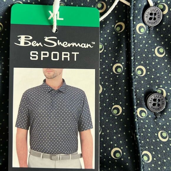 Ben Sherman Men’s Dark Blue Polo Shirt - Picture 1 of 8